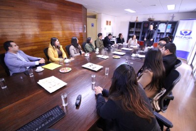 La importante jornada se realizó en el Salón de Reuniones de la Fiscalía Regional de Atacama.
