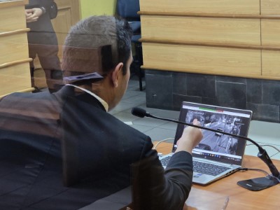 En la audiencia se mostraron videos de cámaras de seguridad que evidenciaron el actuar de los involucrados.