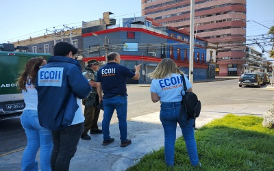 Investigación de Equipo de Crimen Organizado y Homicidios ECOH. 
