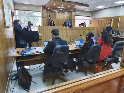 El juicio duró aproximadamente una semana.