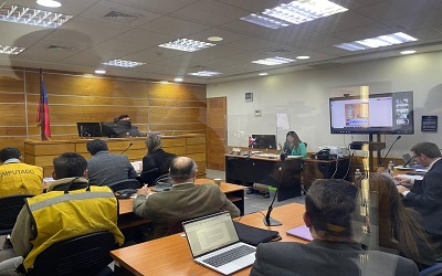 Audiencia a cargo de la Unidad de Asesoría Jurídica de la Fiscalía de Tarapacá. 