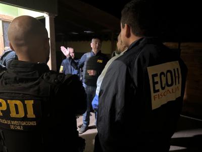 Un equipo de la Fiscalía ECOH Arica dirigió la investigación por este delito de secuestro.