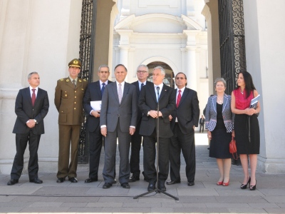 El Presidente manifestó que hay acuerdo en generar mayor coordinación entre quienes luchan contra la delincuencia