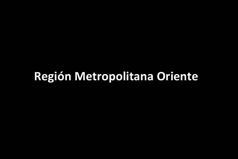  Plan de Interacción con la Comunidad en la Región Metropolitana Oriente