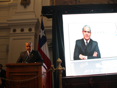 Sexta Cuenta Pública del Fiscal Nacional, Sabas Chahuán