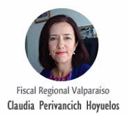 Fiscal Claudia Perivancich Hoyuelos.