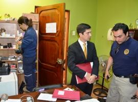 Las diligencias fueron dirigidas por el Fiscal Daniel Valenzuela, quien trabajó junto a la PDI.