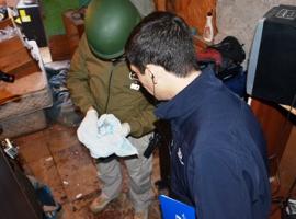 En el operativo se incautó un total de 73 gramos de droga, entre marihuana y pasta base de cocaína.