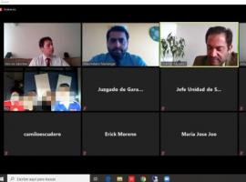 La audiencia de control de detención y formalización se realizo por sistema de videoconferencia.
