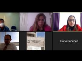 La audiencia de formalización se realizo por sistema de videoconferencia.