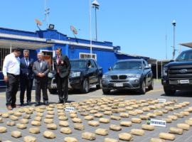 En el tráfico de enero de este año, la policía incautó más de 200 kilos de cocaína.