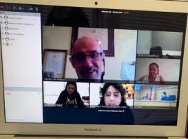 La audiencia de control de detención se realizó por videoconferencia.