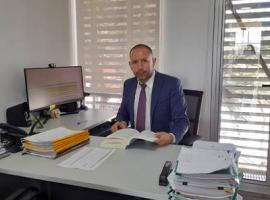 El fiscal (s) de focos investigativos Javier Gutiérrez estuvo a cargo de la audiencia.