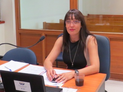 Fiscal adjunto Paola Acevedo Vera