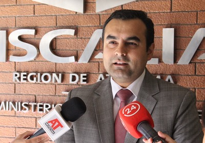 Fiscal Renán Gallardo formalizó la investigación de este caso.
