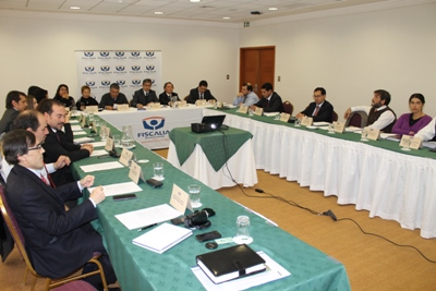 A la reunión asistieron todas las y los fiscales de la región, encuentro que fue encabezado por el fiscal regional Héctor Mella Farías.