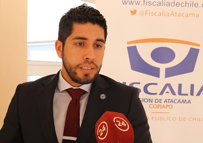 Fue el fiscal Luis Miranda quien presentó los antecedentes de esta investigación ante el Tribunal Oral.