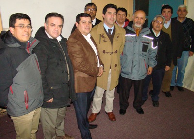 Una de las actividades se realizó con líderes religiosos evangélicos del Consejo de Pastores de Coyhaique.