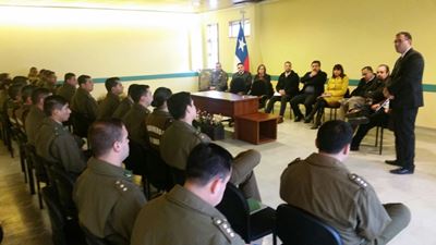 Fiscales y Carabineros se reunieron en Coquimbo.
