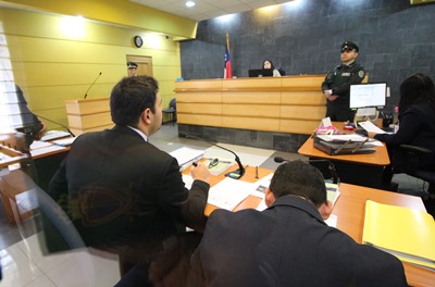 En la audiencia el fiscal Coya González expuso los antecedentes que acreditan la actuación del imputado en este delito. 