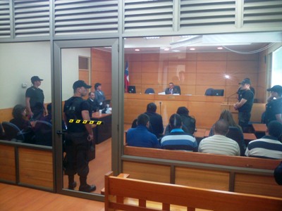 Audiencia de hoy ante el TOP de Quillota.