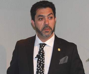 Hoy expuso en Santiago, el Fiscal Regional, Pedro Salgado González.