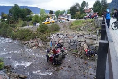 Otras dos personas resultaron con lesiones de gravedad. (Foto gentileza Radio Auténtica)