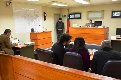 En la audiencia efectuada hoy se mencionó que los hechos ocurrieron el jueves en la mañana.