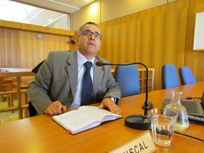 El fiscal Andrés Gálvez llevó el caso a juicio oral.