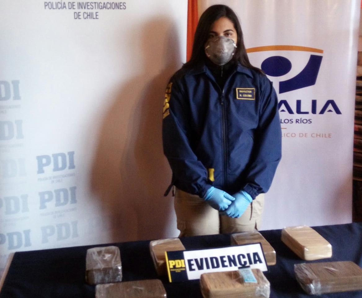 El destino de la droga era la ciudad de Puerto Montt
