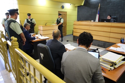 La audiencia de formalización fue asumida por el fiscal jefe de Sacfi Atacama, Juan Andrés Shertzer.