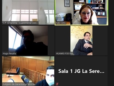 Por videoconferencia y con uso de mascarilla se han efectuado las audiencias.