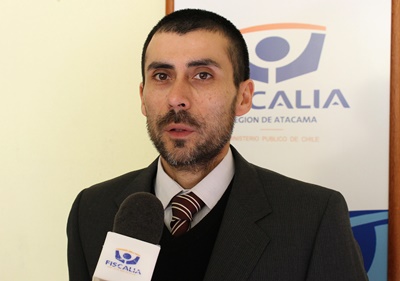 El fiscal Robledo Robledo presentó los antecedentes de la causa ante el Tribunal Oral.