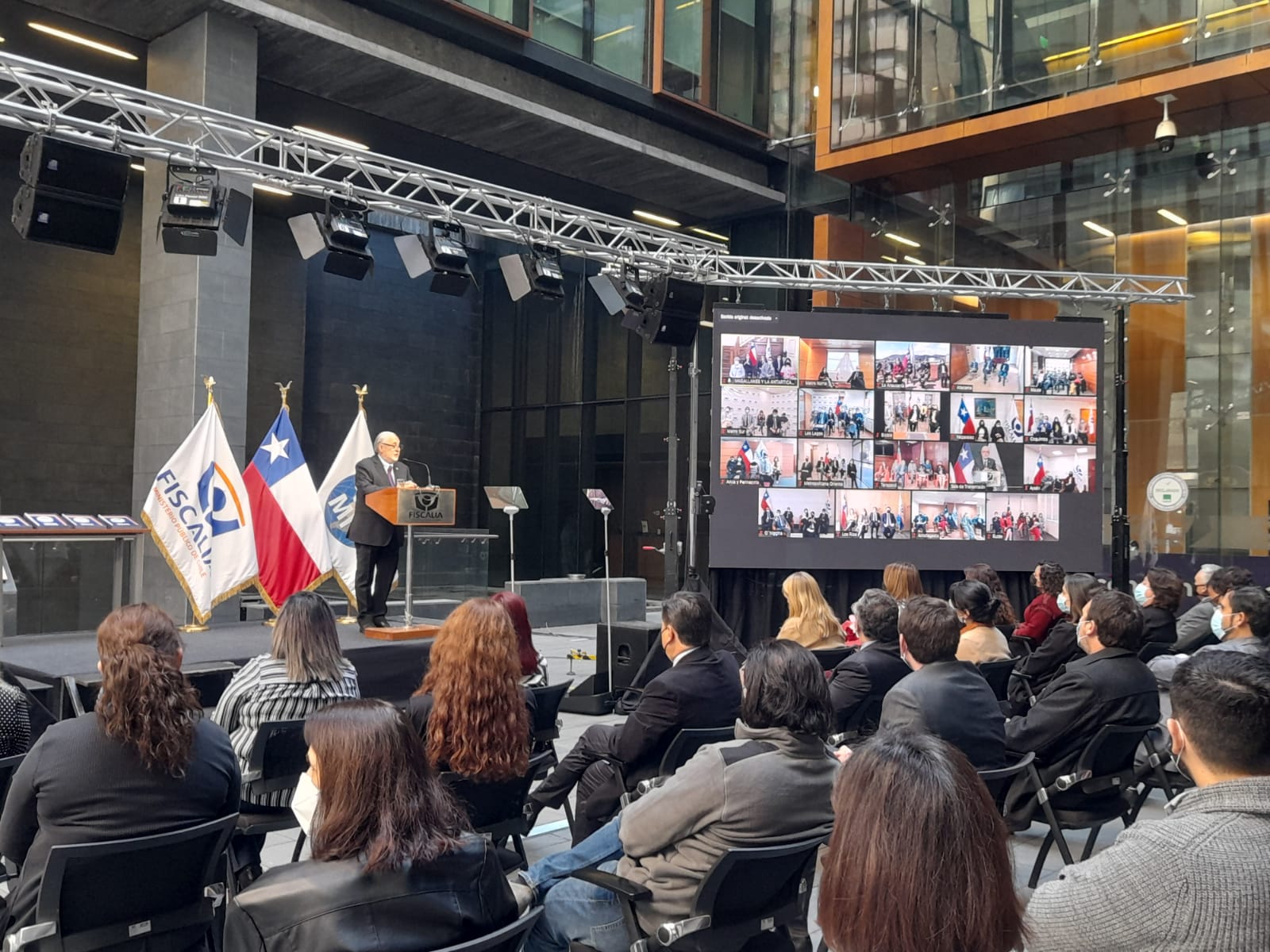 Conmemoración de los 22 años de la Fiscalía de Chile