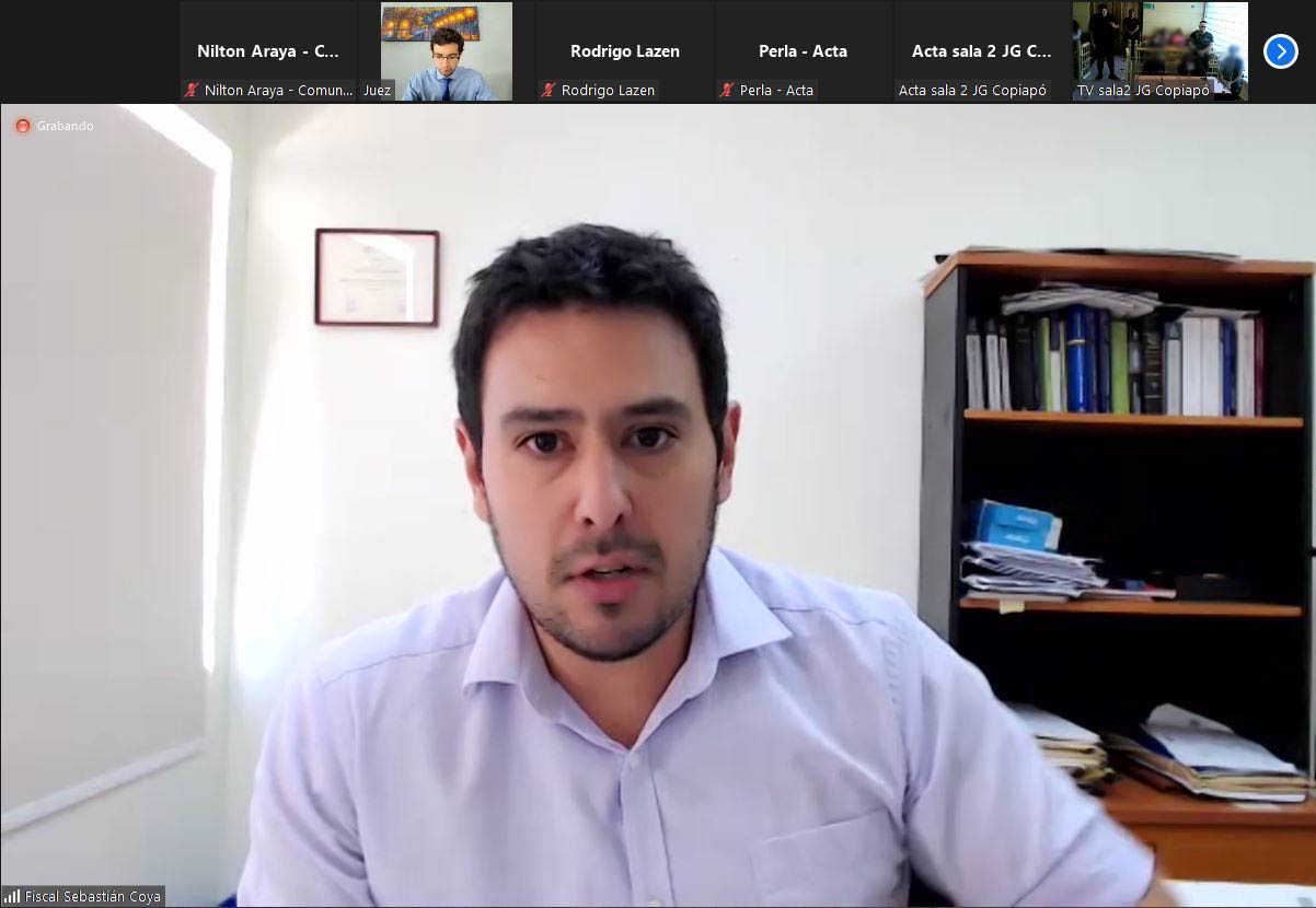 La investigación de este caso es dirigida por el fiscal Sebastián Coya González.