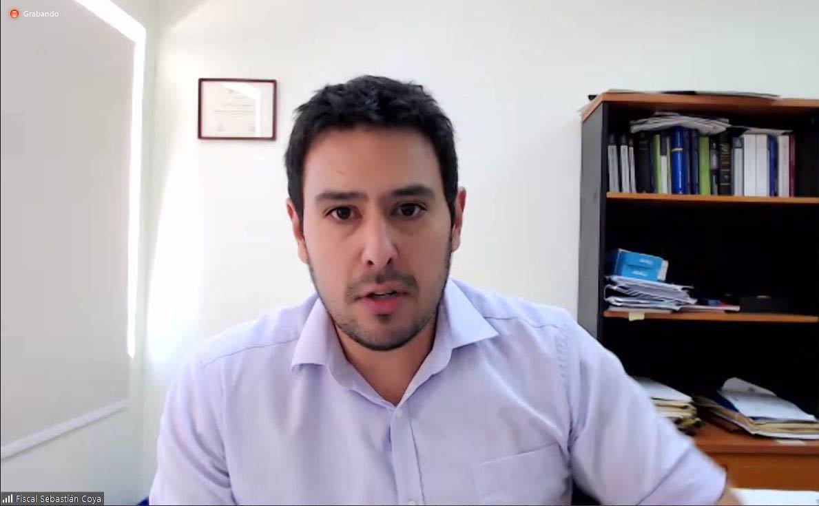 El fiscal Sebastián Coya está a cargo de las diligencias de este caso.