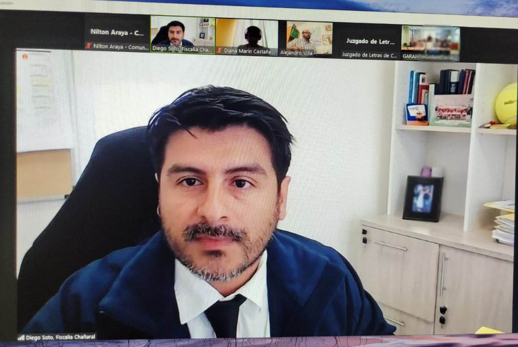 La audiencia de formalización fue asumida por el fiscal  (s) de Chañaral, Diego Soto.