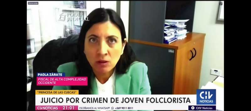 Paola Zarate, Fiscal Adjunta Alta Complejidad.