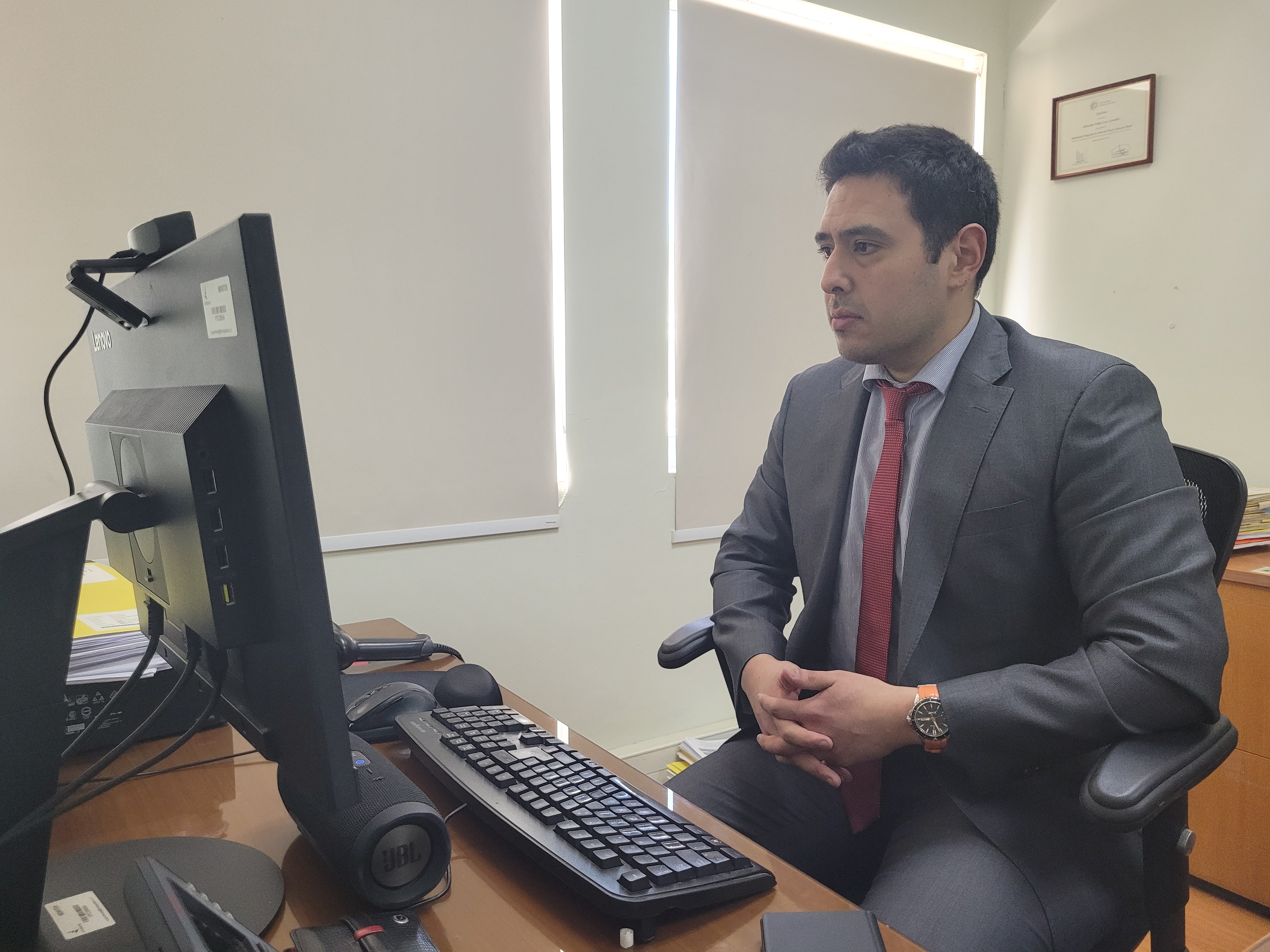 El fiscal Sebastián Coya dirigió la investigación de este grave caso.