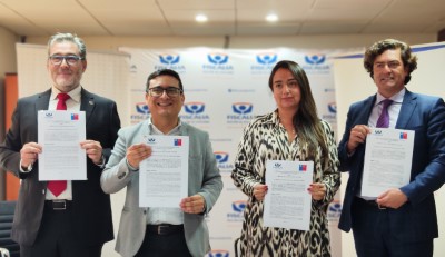 La firma de este convenio se desarrolló en dependencias de la Fiscalía Regional de Atacama.