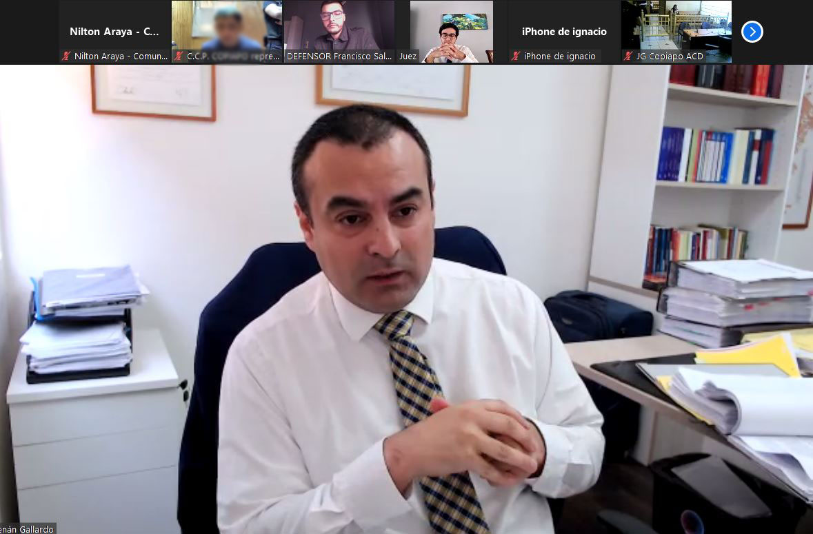 Fiscal Renán Gallardo Angel dirigió las diligencias de esta investigación.