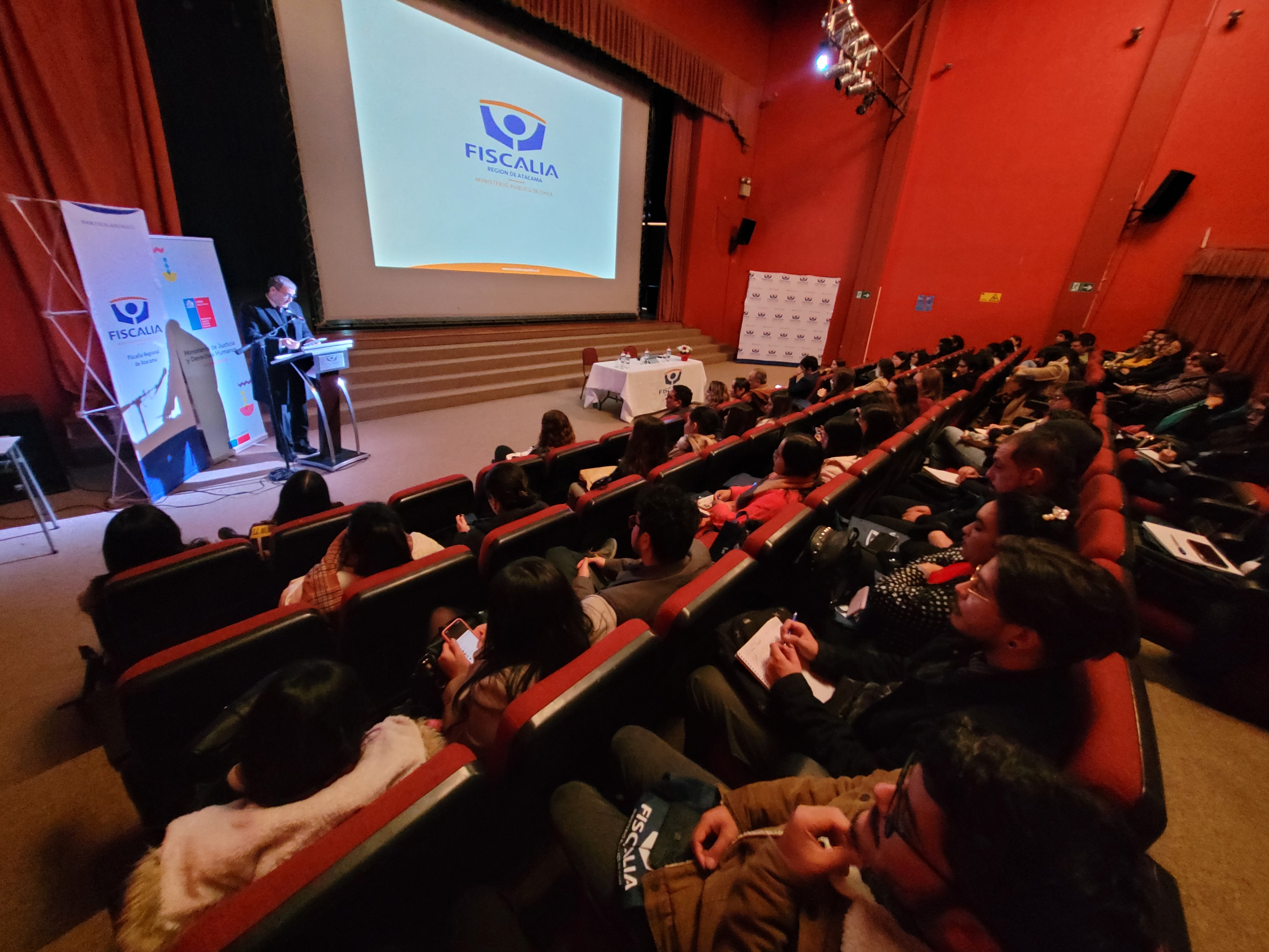 El Fiscal Regional, Alexis Rogat Lucero, destacó el interés y participación de los asistentes a la jornada.