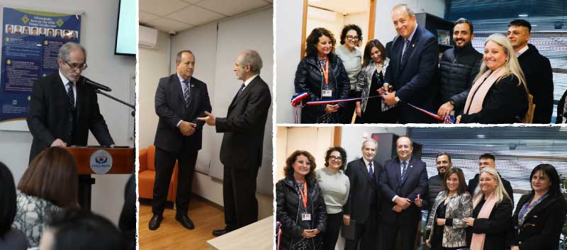 Imágenes de la Inauguración de Sala EIV en San Bernardo.
