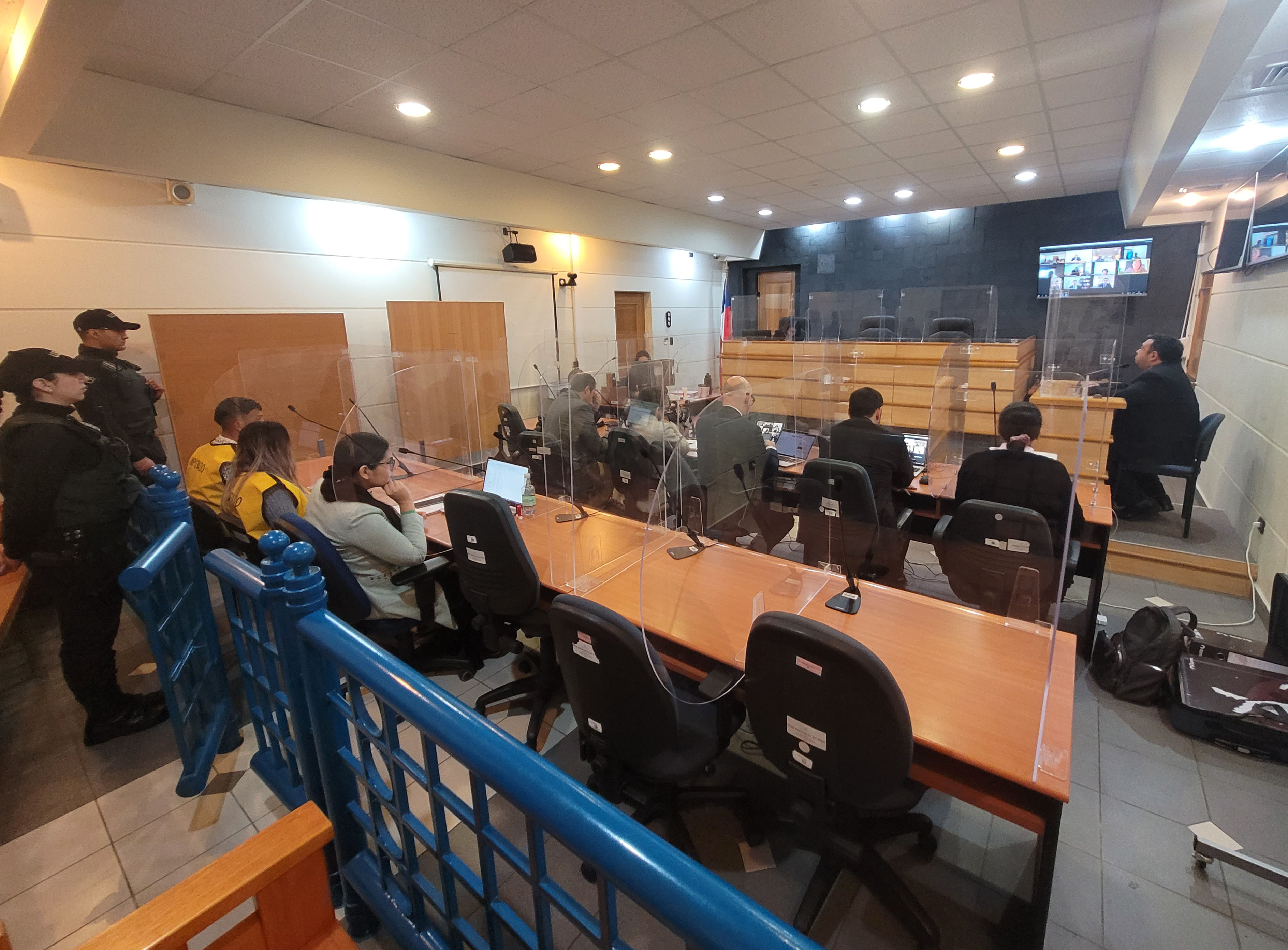 En la audiencia de Juicio Oral se acreditó la participación de los detenidos.