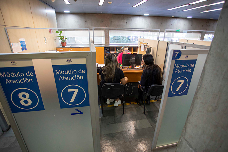 Fiscalía atiende a las víctimas