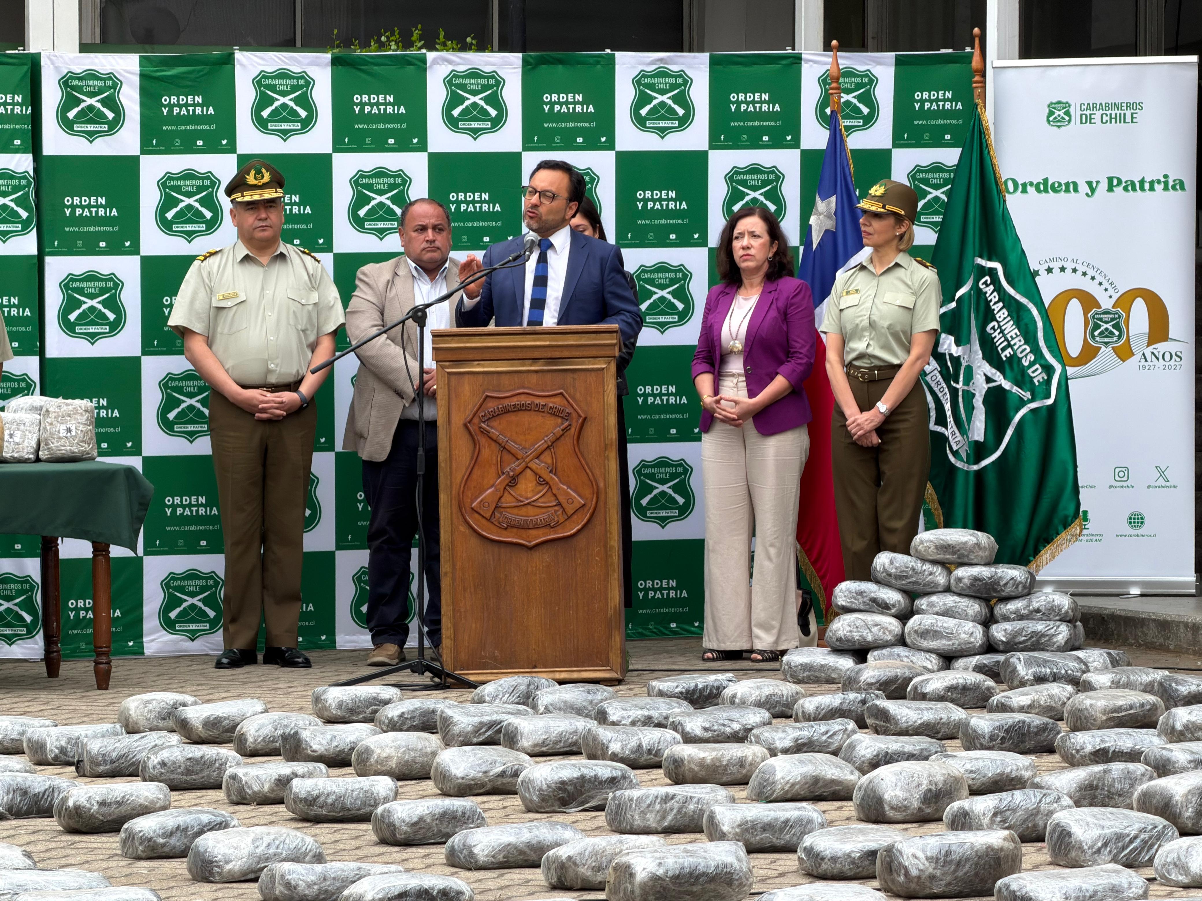 Fiscal Regional de Valparaíso en pauta por incautación de droga