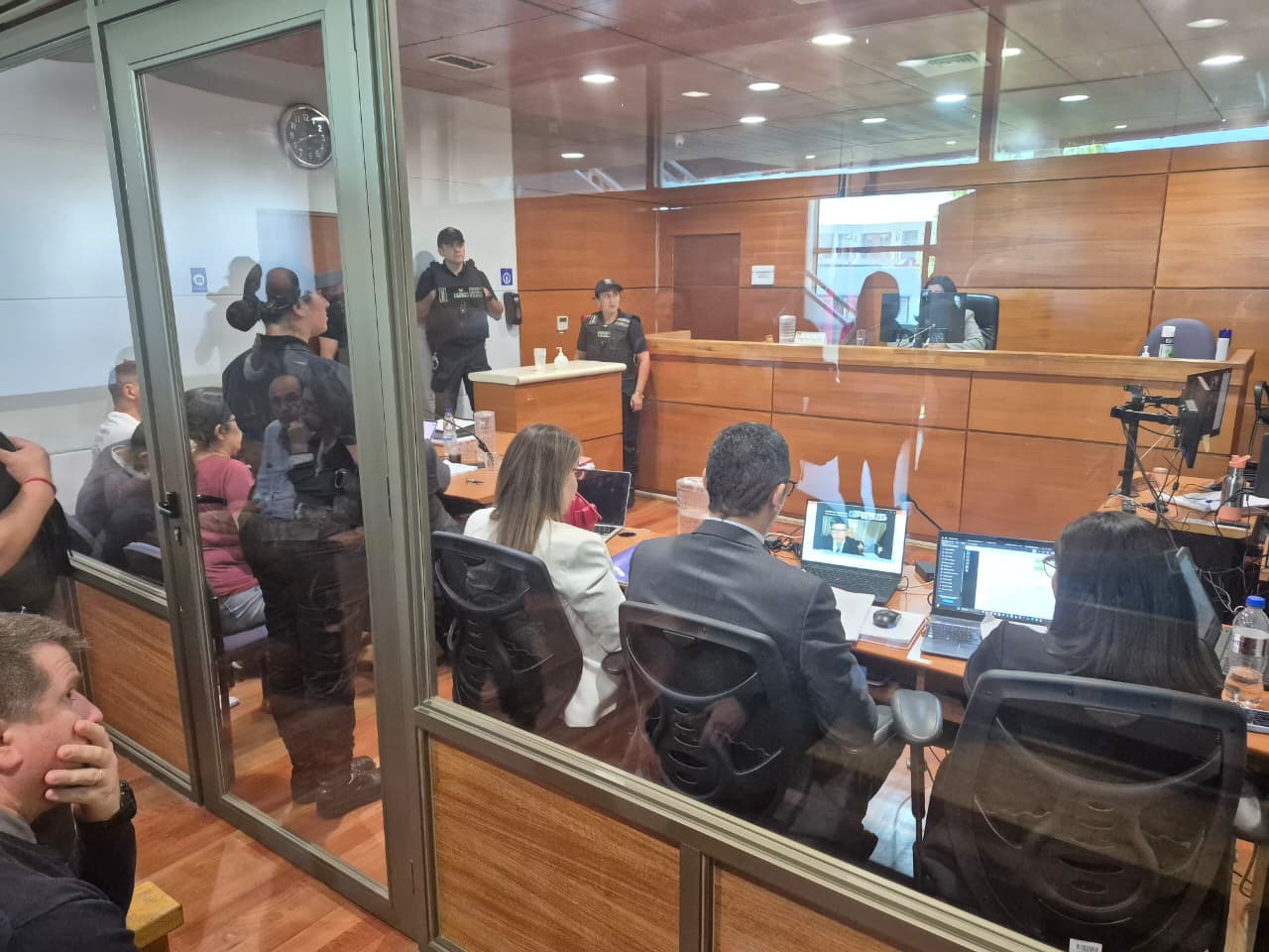 Audiencia en tribunales de Los Ángeles