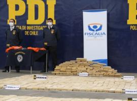 Más de dos toneladas de droga se incautó en el procedimiento