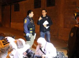 Las órdenes investigativas las dirigió en el lugar el fiscal de turno Ariel Guzmán Moya.