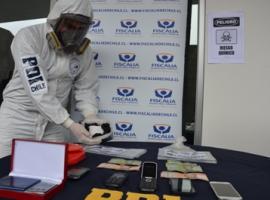 Parte del material incautado en la investigación que dirige la fiscal Erika Romero